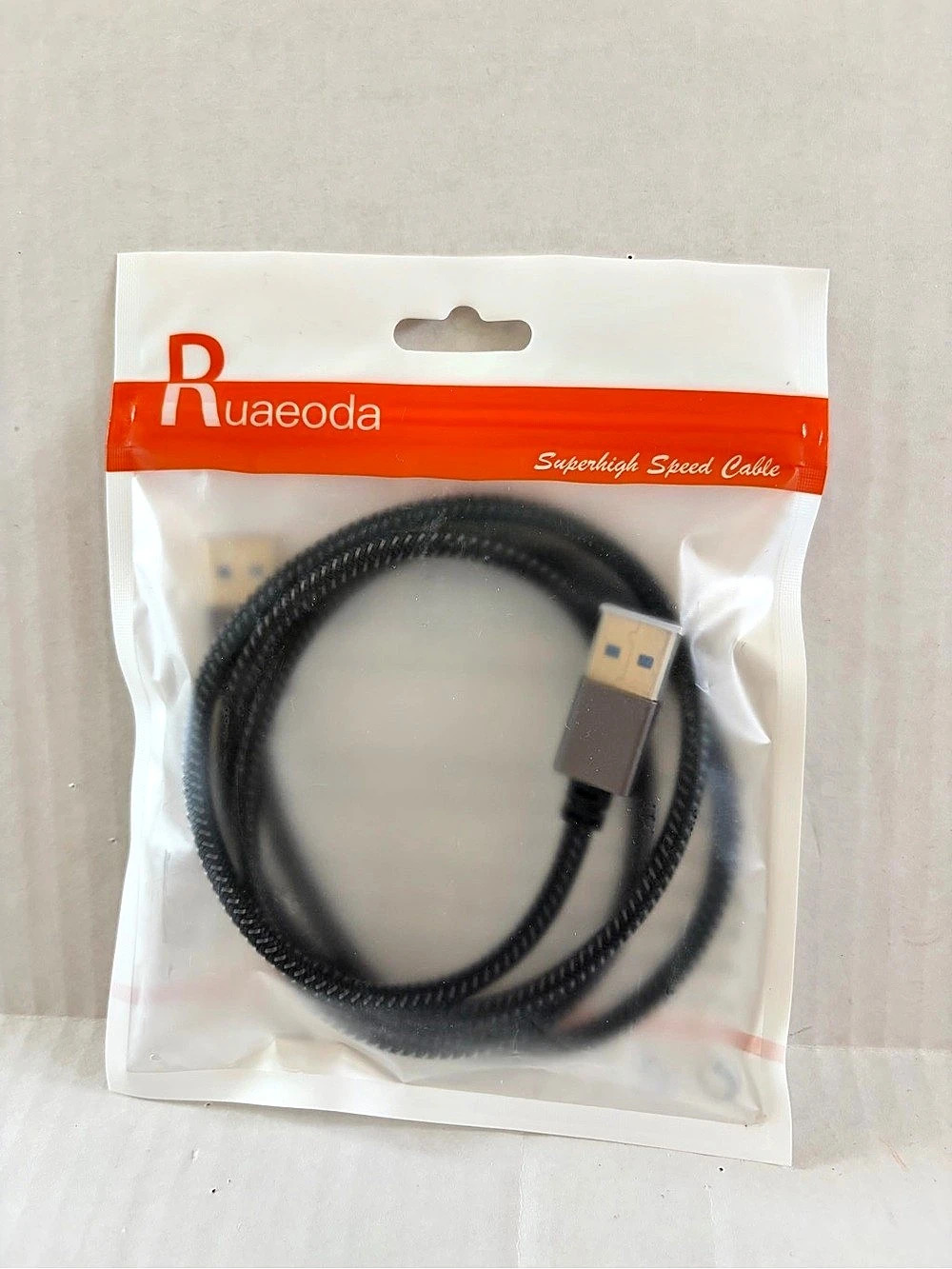 Ruaeoda USB 3.0 Male to Male Type A Cable Black